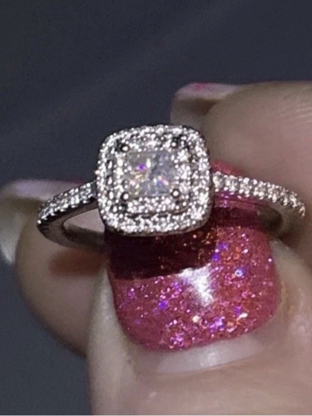 The Leo 1/2 carat Diamond Ring In 14k White Gold Size 6